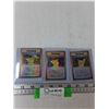 Image 1 : (3) Pokemon Cards - CANNOT AUTHENTICATE