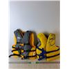 Image 1 : (2) Child Life Jackets- Stearns &  X20 Pro- 50-90 Lbs.
