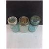 Image 2 : (3) Vintage Glass Jars/Sealers (Crown, Nabob, Perfect Seal) - Pickup Preferred