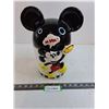 Image 1 : Vintage Mickey Mouse Ceramic Cookie Jar - 12" Tall x 7" Dia