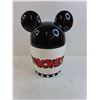 Image 2 : Vintage Mickey Mouse Ceramic Cookie Jar - 12" Tall x 7" Dia