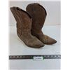 Image 1 : Pair of Leather Ranchero Cowboy Boots - Size 11