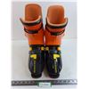 Image 1 : Pair of Salomon SX9S Orange/Black Ski Boots - 13" Tread Length - No Size Label