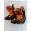 Image 2 : Pair of Salomon SX9S Orange/Black Ski Boots - 13" Tread Length - No Size Label