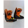 Image 3 : Pair of Salomon SX9S Orange/Black Ski Boots - 13" Tread Length - No Size Label