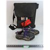 Image 1 : Lusso Travel White Board with Case, Pair of Columbia Hiking Shoes - Size 9.5