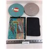Image 1 : Vintage Film Reel Containers, Miss Canada Nylon Stockings, Hand Bag