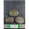 Image 1 : (3) Coleman Belt Buckles