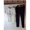 Image 1 : Under Armour Leggings- L & Bench Tshirt- M