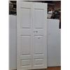 Image 1 : *White Folding Closet Door 79" x 35.5" x 1.5", Cannot Ship