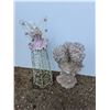 Image 4 : **(2) Resin & Metal Garden Angel Figurines, Up to 25" Tall, Cannot Ship