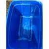 Image 4 : **Blue Plastic Tote- No Lid & (12) Planters  -  PICK UP
