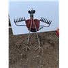 Image 2 : ** Metal Bird Figurine 30" Tall, Vintage Roaster & Tea Kettle - Cannot Ship