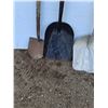 Image 2 : ** (5) Yard Tools: (2) Grain Shovels (2) Spades, Broom - CANNOT SHIP