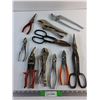 Image 1 : Tin Shears, Pliers, Vise Grip Wrenches and Needle Nose Pliers