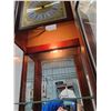 Image 3 : * Ducks Unlimited Lighted Howard Miller Brand Floor Grandfather Clock w/ Glass Display Shelves - 76"