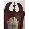 Image 6 : * Ducks Unlimited Lighted Howard Miller Brand Floor Grandfather Clock w/ Glass Display Shelves - 76"