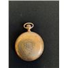 Image 3 : ^ Antique Waltham Watch - Hunting Style Bartlett Model Pocket Watch - Runs