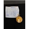 Image 4 : ^ Antique English 1800's Gold Pocket Watch - Untested