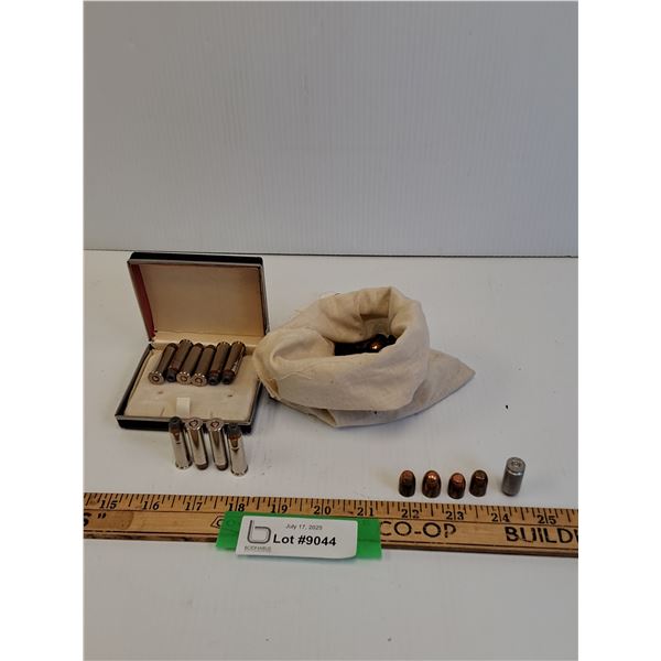 *^ (10) Winchester 357 Magnum Ammo & (30+) 9mm Ammo Tips - NEEDS PAL