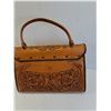 Image 5 : Custom Tooled Leather Ladies Purse - 12" x 9"