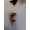 Image 7 : (8) Handmade Tanned Leather & Fur Seal Figurines - Assorted Sizes
