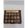 Image 2 : Canadian Prime Minsters Coin Collection in Wooden Wall Plaque - 9" x 7"