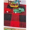 Image 4 : Snoopy Guitar Music Box- Reliable Plastic Pick up Truck And Trailer (Trailer Hitch Broken), Placemat