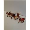 Image 2 : Vintage Napco Ceramic Horses Figurine Set