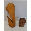 Image 3 : Indigenous Seahorse Wood Carving And Wood Face Carving