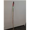 Image 1 : # (Replica) Indigenous Spear w/Metal Arrow Head- 62"  -  PICK UP