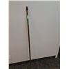 Image 1 : #(Replica) Indigenous Spear w/Stone Head (Has Chip)- 60.5"  -  PICK UP
