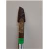 Image 2 : #(Replica) Indigenous Spear w/Stone Head (Has Chip)- 60.5"  -  PICK UP