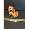Image 1 : Pekingese Puppy Dog Ceramic Figurine - 5.5" x 5.5" x 3"
