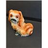 Image 2 : Pekingese Puppy Dog Ceramic Figurine - 5.5" x 5.5" x 3"