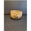 Image 2 : Maple Leaf Glazed Ceramic Pottery Bowl - 6" x 4"