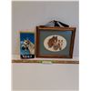 Image 1 : Petit Point Horse Picture (12" x10") & 1967 Horse Calendar and Postcards