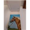 Image 3 : Petit Point Horse Picture (12" x10") & 1967 Horse Calendar and Postcards