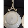 Image 4 : (2) Collector Plates w/Stands: Royal Wessex (Village) & Royal Copenhagen (Floral Dish)