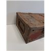 Image 2 : Vintage Metal Ammunition Box - 25" x 10" x 6"