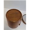 Image 4 : Vintage Bentwood & Metal Ice Bucket - 10" x 8"