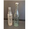 Image 4 : (2) Vintage Glass Bottles: Jackson Bottling, Moose Jaw & Foreign Green Glass Bottle
