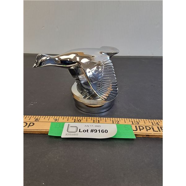Ford Model A Flying Quail 1930-31 Chrome Plated Reproduction Gas Cap - 3.5" x 5" x 3"