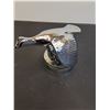 Image 2 : Ford Model A Flying Quail 1930-31 Chrome Plated Reproduction Gas Cap - 3.5" x 5" x 3"