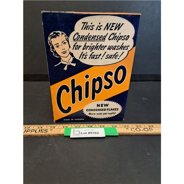 Vintage Chipso Detergent in Box (With Contents)