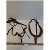 Image 1 : Horse Breast Collar (Approx 16" x 10") & Horse Bridle (approx 26" x 6")