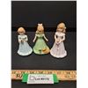 Image 1 : (3) Enesco Birthday Girl Figurine - Six, Seven, Eight Years