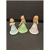 Image 5 : (3) Enesco Birthday Girl Figurine - Six, Seven, Eight Years