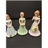 Image 2 : (3) Enesco Birthday Girl Figurine - Ten, Eleven, Twelfth Years