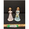 Image 1 : (2) Enesco Birthday Girl Figurine - Thirteen & Fourteen Years
